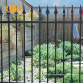 Decoración del patio Capacidad de lanza barata Top Fence de acero